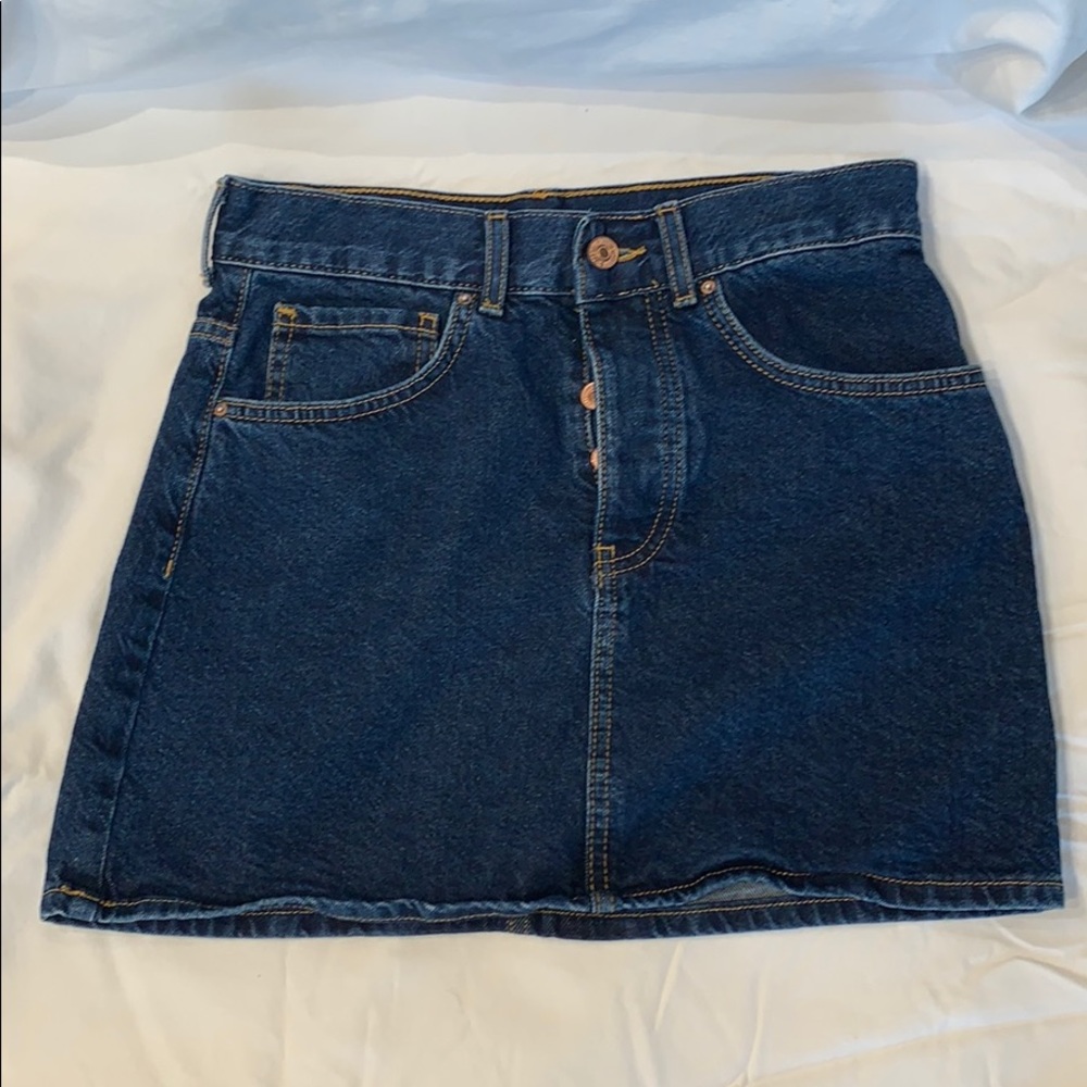Forever 21 mini jean skirt